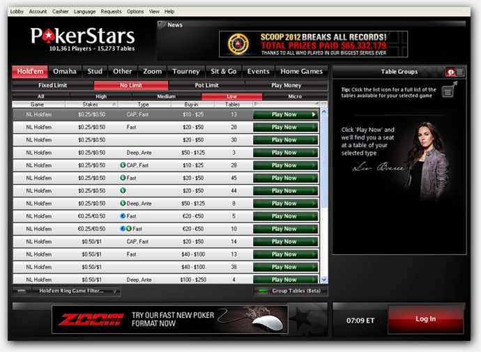 Нови функции и промени в софтуера на PokerStars 102