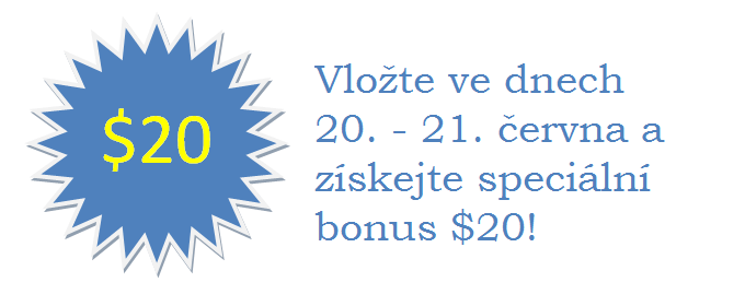 Speciální bonus jen pro středu a čtvrtek! 101