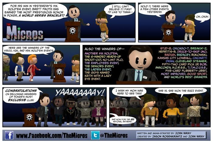 The Micros: Πώς είναι να κερδίζεις βραχιόλι στο WSOP; 101