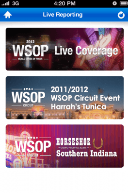 Last ned vår App og få med deg det siste av pokernyehter og live oppdateringer fra WSOP, direkte på din iPhone eller Android.