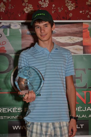„Unibet Masters Palanga“ pagrindinio turnyro čempionas Jokūbas Merkelis