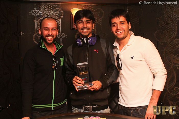 Shravan Chhabria (2nd), Shashank Siddharth and Dev Acharya (3rd)