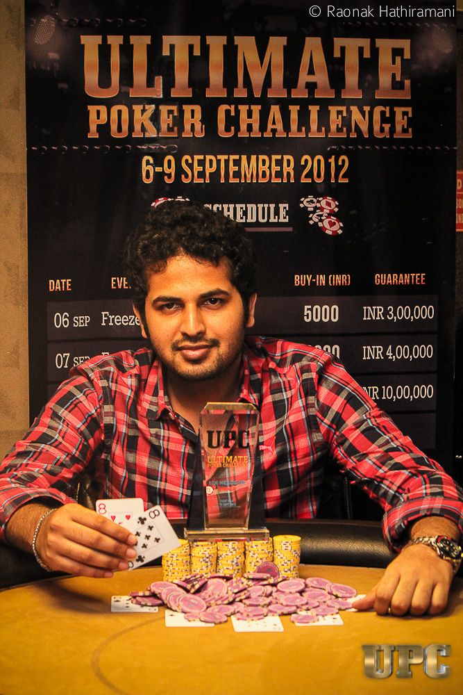 Abhinav Aditya, winner of UPC 10k Headsup Challenge