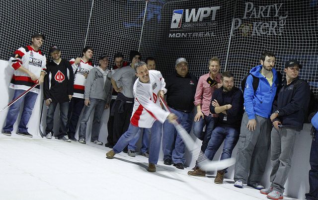Esfandiari Takes on Laak in the WPT Montreal Playground Poker Hockey Challenge 104