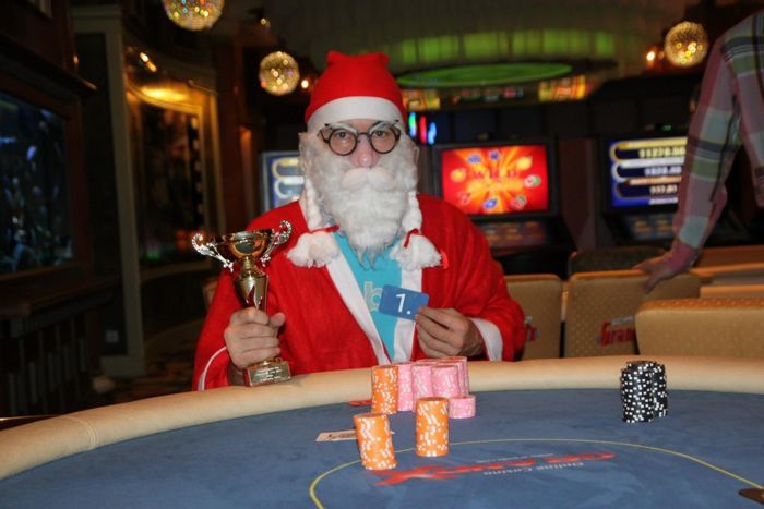 Tähenduslik võit: aasta viimase PokerNews Live'i võitis Jõuluvana. Olgugi, et maski taga varjab end nimekas pokkerihai Marek Kolk