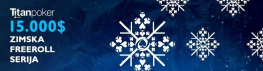 Još Dosta Freeroll Turnira Ostalo je u Titan k Winter Seriji! 101