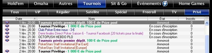 Bonus Pokerstars : 20€  cash pour les nouveaux déposants 101