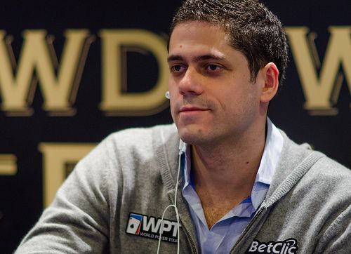 Sergio Fernandez y Bruno García en la mesa final de WPT Barcelona 101