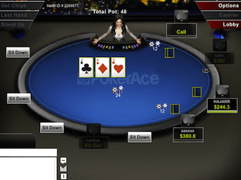 PokerAce soba.