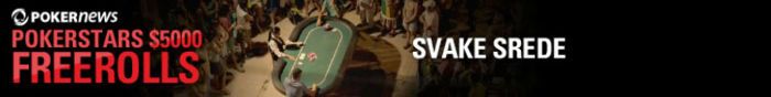 Samo Dve Šanse Ostale Su u ,500 PokerNews Freeroll Seriji na PokerStarsu! 101