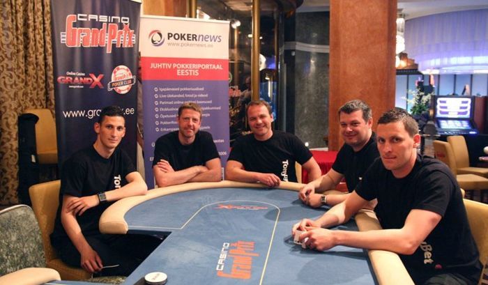 FC Levadia endised ja praegused võtmefiguurid PokerNews Live'il