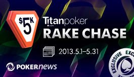Seria Spring Freeroll de 15.000$ și promoția RakeChase încă rulează la Titan Poker! 101