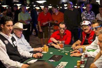Doyle Brunson in action.