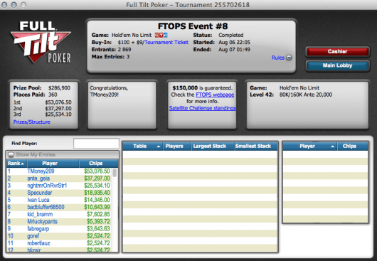 FTOPS XXIII Recap - Dag 3: Paul Berende wint event 7 (Razz) voor .886,26! 102