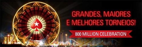 PokerStars Celebra 800 Milhões de Torneios - Carnaval de Torneios 101