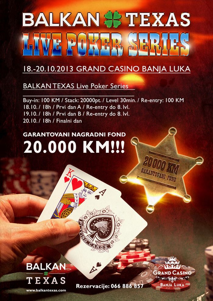 Balkan Texas Poker Turnir, 18-20. Oktobar Grand Casino Banja Luka 101