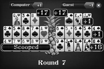 open face chinese poker pineapple online
