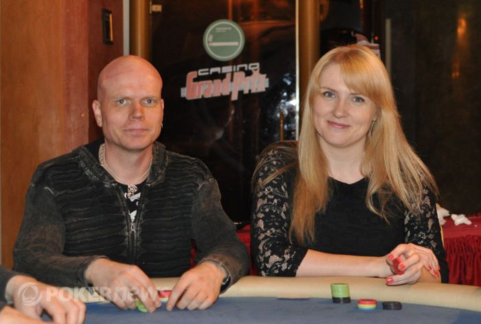 Ave koos venna Urmasega PokerNews Live'il