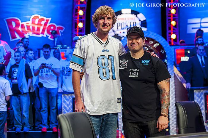 Brummelhuis wordt 7e in het WSOP Main Event (.225.224), Farber heads-up tegen Riess 101