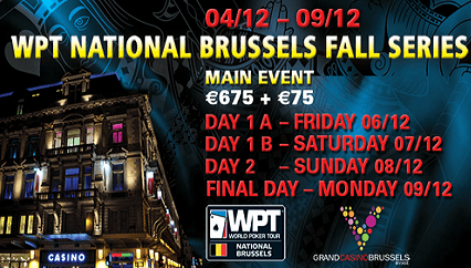 Grand Casino Brussels: ecco la nuova poker room in partnership con il WPT 101