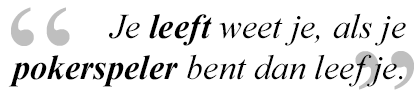 Life after Poker – yogadocent Sijbrand Maal 105