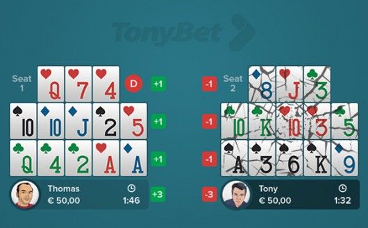Open Face Chinese Poker (OFC) en Pineapple Open Face Chinese Poker regels 103