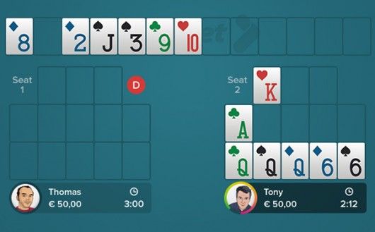 Open Face Chinese Poker (OFC) en Pineapple Open Face Chinese Poker regels 110