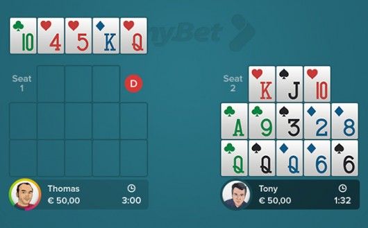Open Face Chinese Poker (OFC) en Pineapple Open Face Chinese Poker regels 111