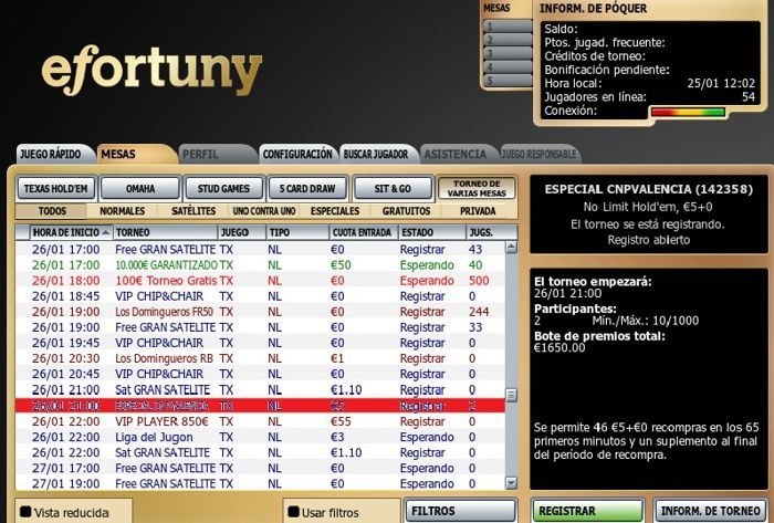 eFortuny te trae un satélite con 3 entradas garantizadas de 550€ para la próxima parada... 101