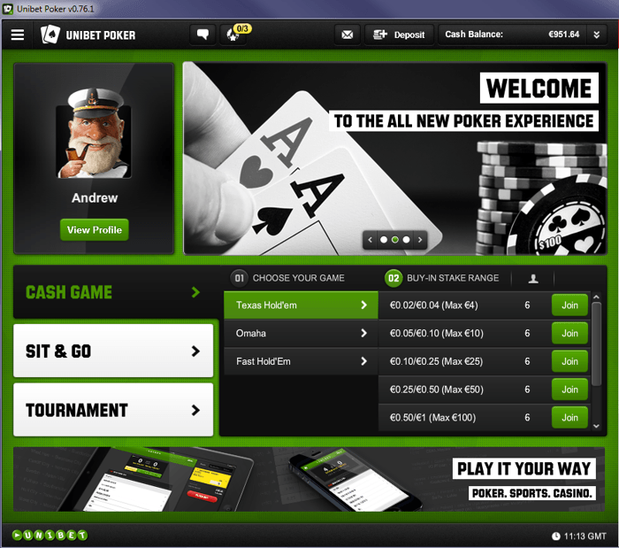 Unibet Releases New Poker Client to Attract Recreational Players 101