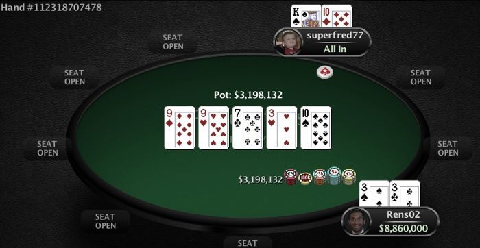 Februari 2014 - Luuk "pokerkluka" Gieles wint TCOOP High Roller voor 4.204,37! 102