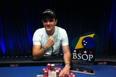 BSOP Foz do Igua?u: Cristiano Almeida  o Chip Leader  partida para o Dia Final 101