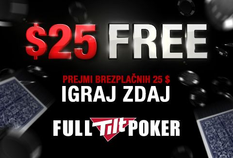 Brezplačnih 25$ na FullTilt Poker