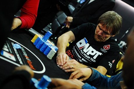 Day 2 of partypoker WPT Canadian Spring Championship 102