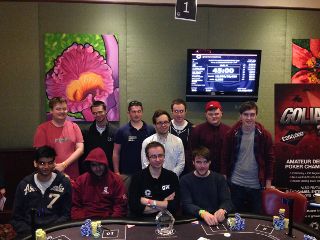 2014 UK Student Poker Championship Main Event final table