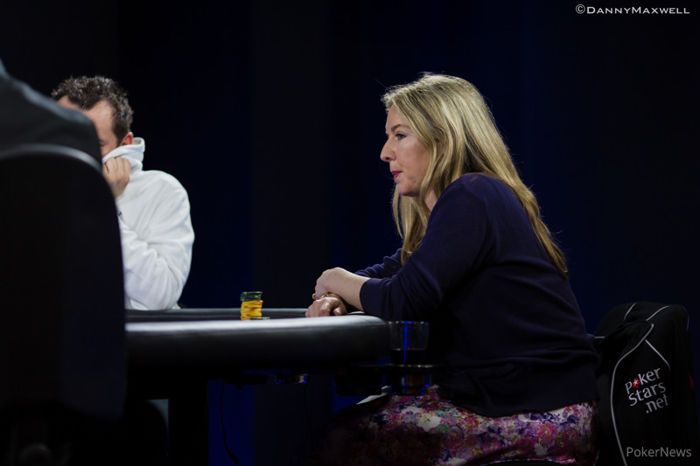 Vicky Coren en finale EPT San Reno 2014