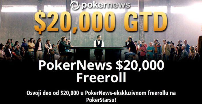 Ekskluzivan $20.000 Freeroll na PokerStarsu