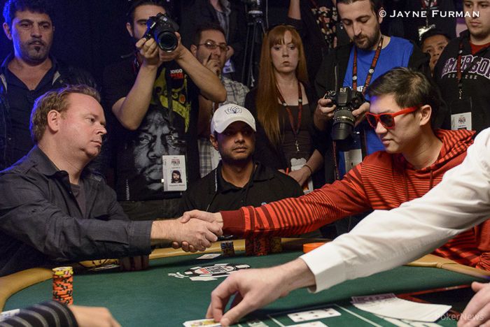 Five Simultaneous All-Ins Create Exciting Money Bubble at WSOP Main Event 102