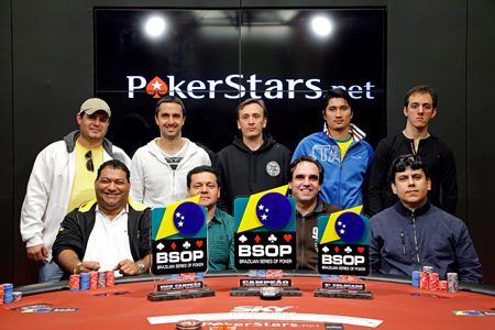 Finalistas do BSOP Braslia