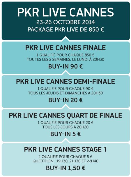 Satellites PKR Live 2014 à Cannes