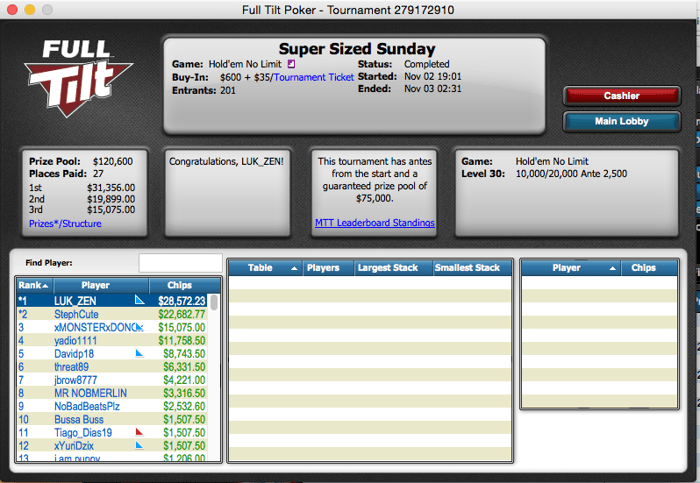 Thulio "MRCOLLE" Colle 3o no Sunday Million (3,770) & Muito Mais 104