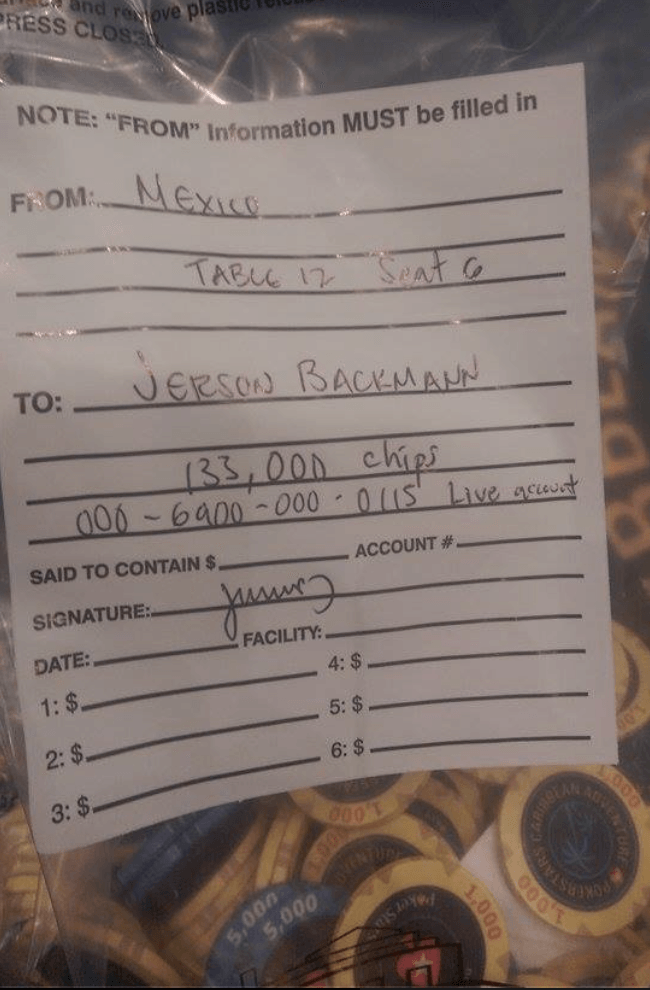 Jerson Backmann en la mesa final del evento #21 del PCA 102