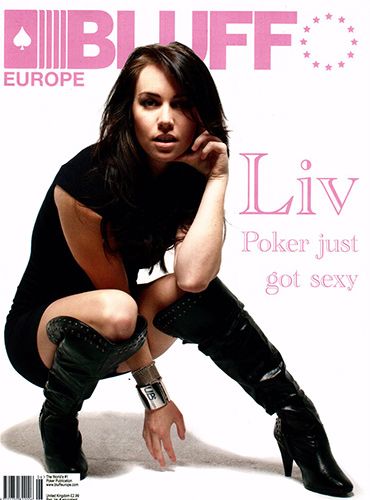 Liv Boeree, la sua rubrica fissa su BLUFF Magazine Europe è apprezzata