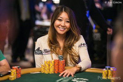 Jan Suchánek ve vedení po dni 1A v .600 Main eventu Aussie Millions 106