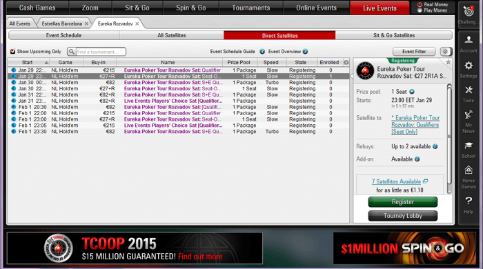 Сезон 5 на Eureka Poker Tour стартира на 21 февруари в Kings... 101