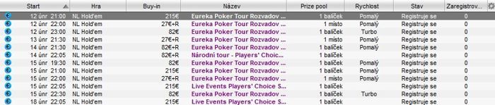 ZADARMO na Eureku €500.000 GTD do King´s Casino Rozvadov 103