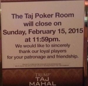Inside Gaming: Revel Sale Unravels, Trump Taj Mahal to Close Poker Room 101
