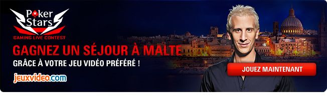 Un séjour à Malte à gagner avec le PokerStars Gaming Live Contest 101