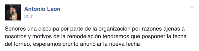 Se pospone la Serie 2.1 del Pabellón en Guadalajara 101