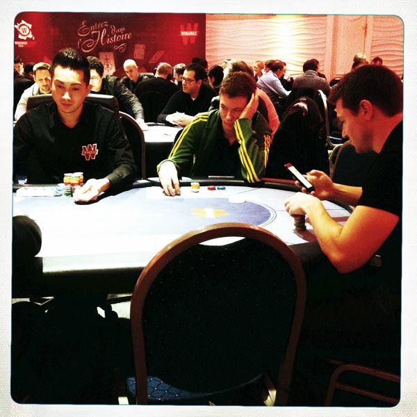 Grosse affluence au coup d'envoi du Winamax Poker Tour 103